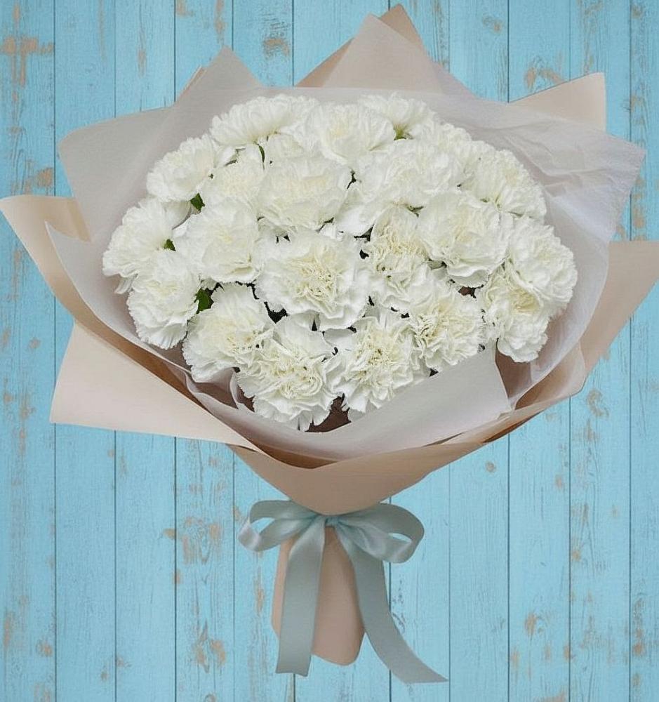 Букет цветов из: Гвоздики в Успенском