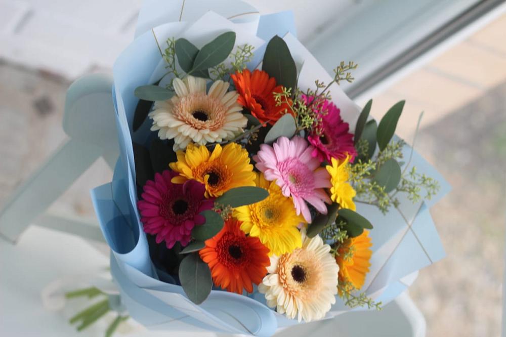 Букет цветов из: Герберы в Успенском