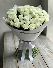 Букет 35 Белых роз в Успенском