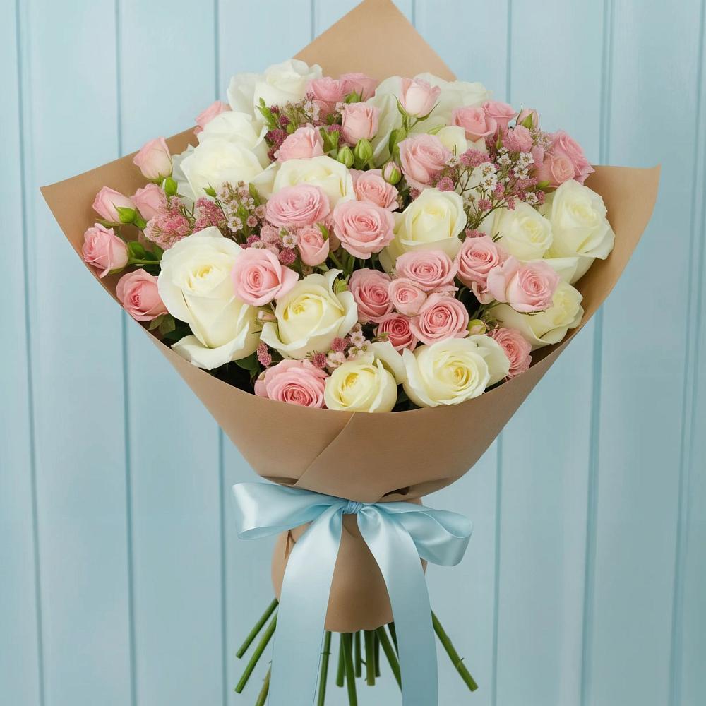 Букет цветов из: Розы в Успенском