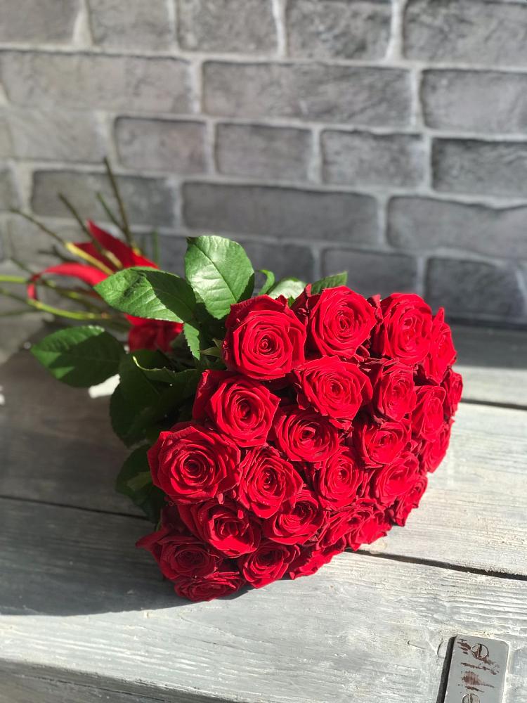 Букет Красные розы Фридом в Успенском