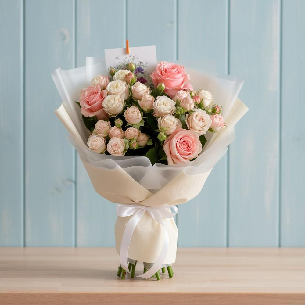 Букет цветов из: Розы в Успенском