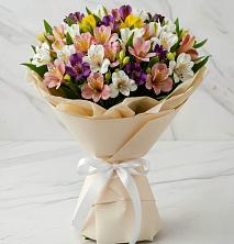 Букет цветов из:  Альстромерии в Успенском