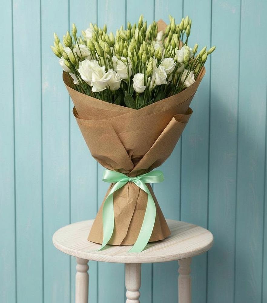 Букет цветов из: Лизиантусы в Успенском