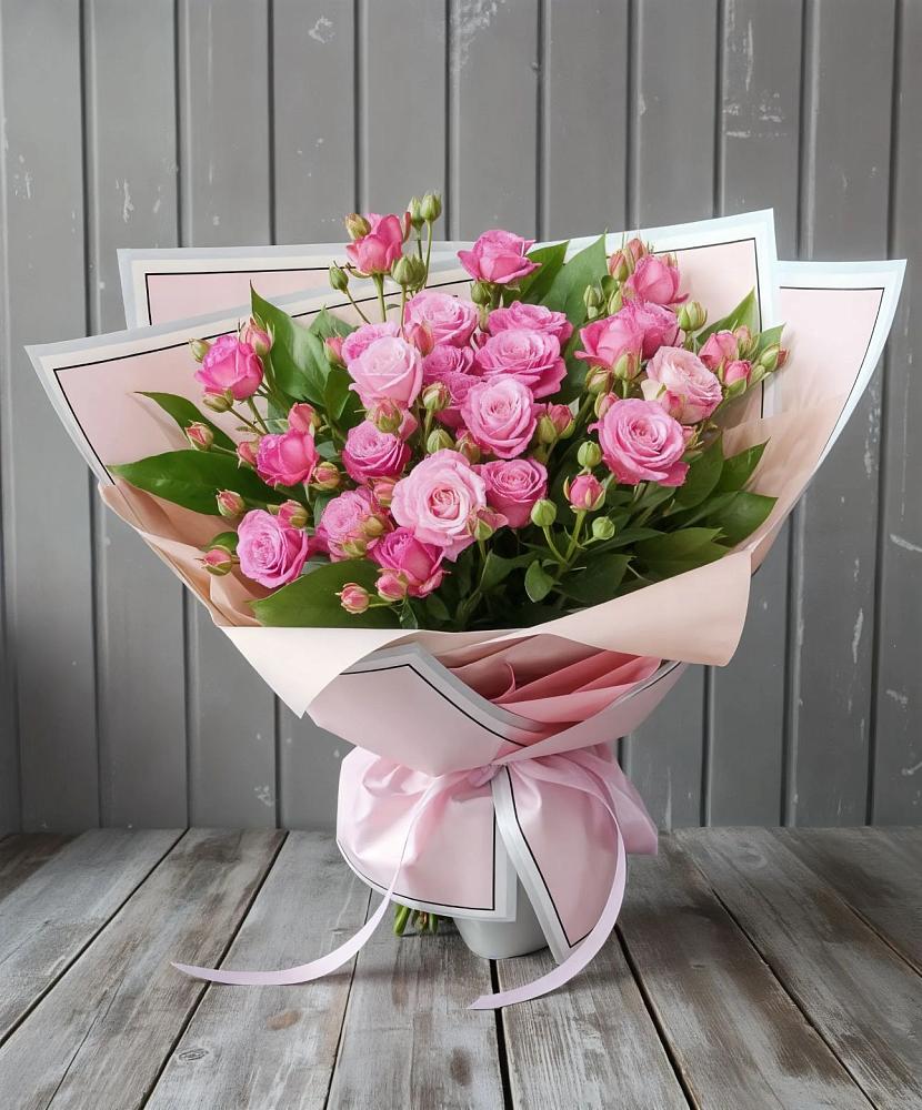 Букет Розовый кустик в Успенском