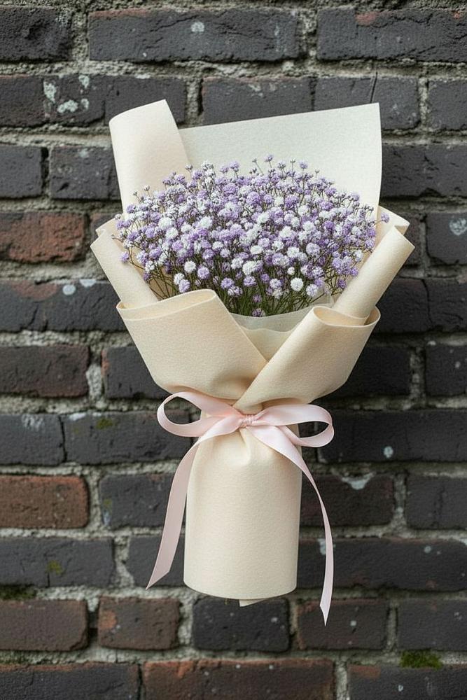 Букет цветов из: Гипсофила в Успенском