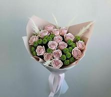 Букет цветов из:  Розы и Хризантемы в Успенском