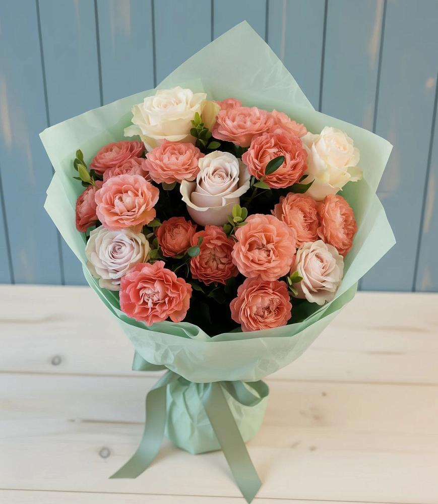 Букет цветов из: Розы в Успенском