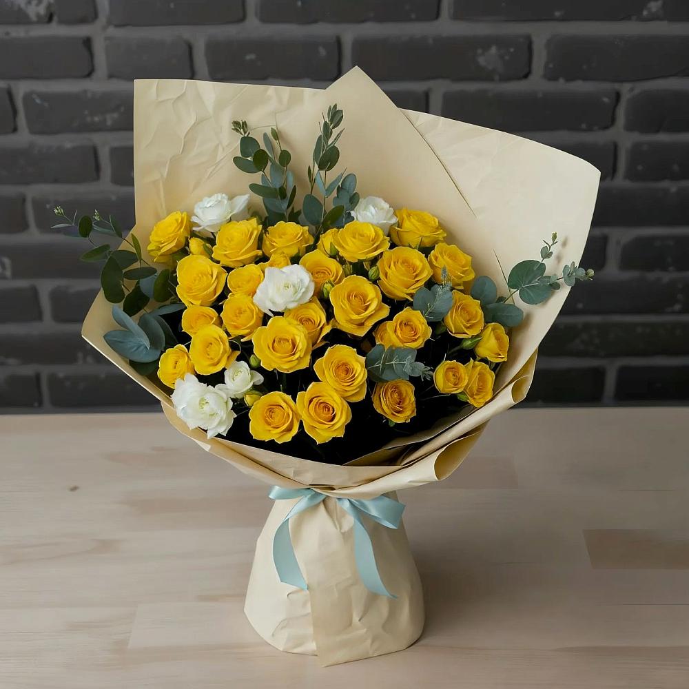 Букет цветов из: Розы в Успенском