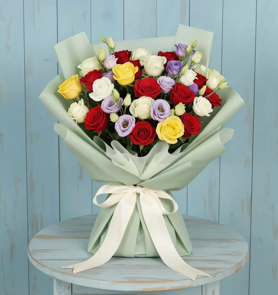 Букет цветов из: Розы в Успенском