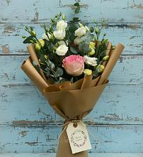 Букет цветов из:  Розы и Лизиантусы #REPLACE_PRED# Успенском